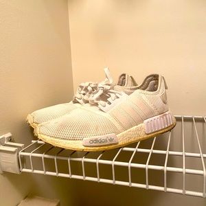 White Adidas NMD